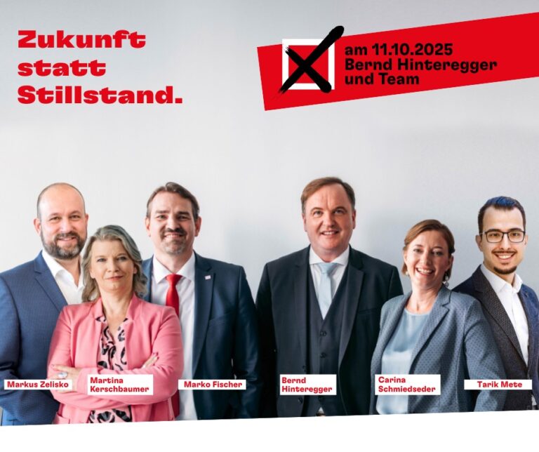 Bernd Hinteregger und sein Team für den SWV Österreich