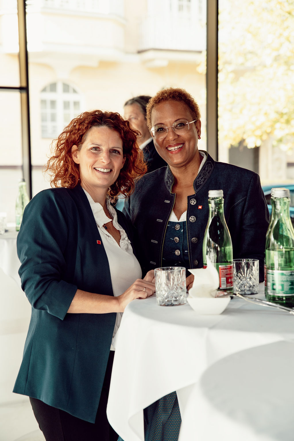 Teammitglieder des SWV im Gespräch