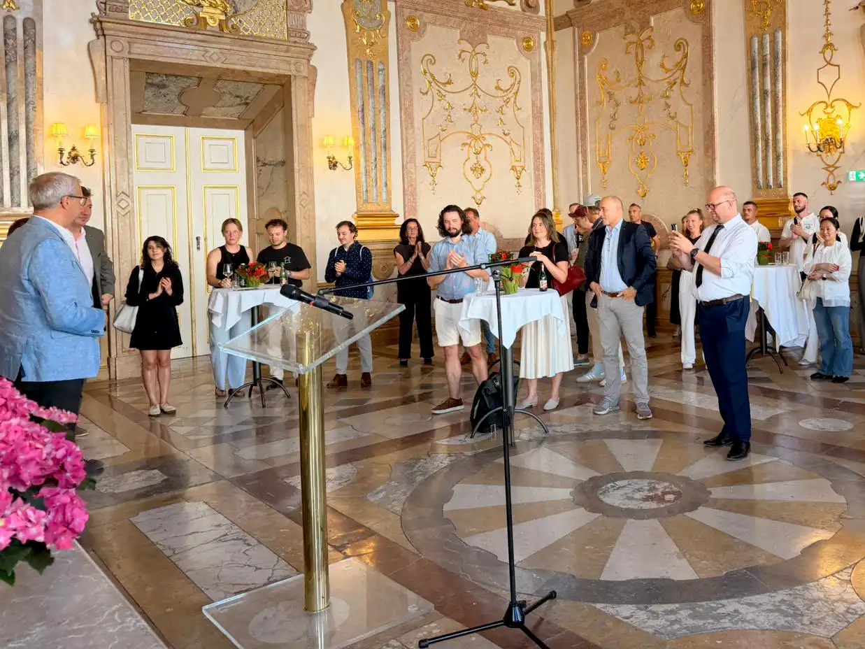 Neugründerempfang im Marmorsaal im Schloss Mirabell in Salzburg
