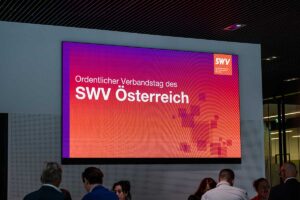 SWV Österreich Verbandstag Monitor Screen